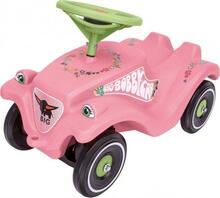 Pealeistutav auto Big Bobby Car Classic Flower, roosa/roheline