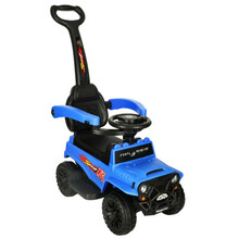 Laste lükatav maastikuauto OFF-ROAD, sinine
