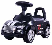 Tõukeauto Milly Mally Racer Rider Black (CZ9458), must