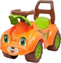 Tõukeauto Technok Tiger 3268, pruun/oranž, 65 cm