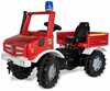 Pedaaliauto Rolly Toys Mercedes Benz Unimog tuletõrje (038220)