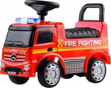 Tõukeauto Jokomisiada Mercedes Fire Brigade ZA3689, punane