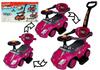 Tõukeauto-stumjam auto Lean Cars Mega Car 3in1, roosa
