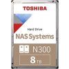 Toshiba N300 NAS HDWG480UZSVA 8TB