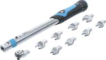 Dünamomeetrilise mutrivõtme komplekt BGS Technic 2813, 1/4, 10-50 Nm, 10 tk