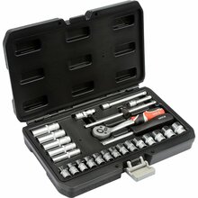 Padrunvõtmete ja padrunvõtmete komplekt Yato YT-14461 25 tk
