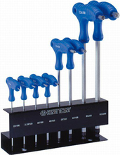 Kuuskantvõtmete komplekt King Tony 22118MR, 8 tk, 2-10 mm