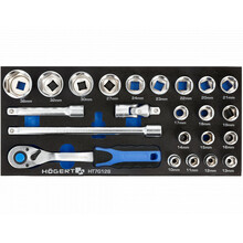 Tööriistakomplekt Hogert HT7G128 23 tk