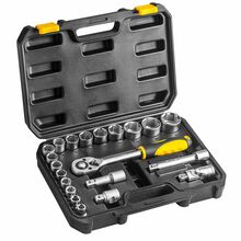 Padrunvõtmete komplekt Topex 38D642, 21 tk, 1/2, 10-32 mm