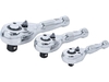 Lühikeste padrunvõtmete komplekt Bgs Technic 215 6.3 mm (1/4) / 10 mm (3/8) / 12,5 mm (1/2) 3 tk