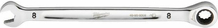 Kombineeritud mutrivõti rätsuga Milwaukee 4932471501, 8 mm