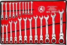 Põrkmehhanismiga võtmete komplekt Bgs Do It Yourself 30011, 6 - 32 mm, 22 tk