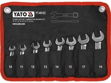 Narrede lehtsilmusvõtmete komplekt Yato YT-49123, 10 - 19 mm, 8 tk