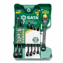 Mutrivõtmete komplekt SATA, 7 tk, 8-17 mm, must