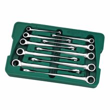 Kombineeritud padrunvõtmete komplekt SATA, X-Beam, 10 tk (8-19)