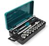 Padrunvõtmete komplekt koos rätnikuga Kamasa Tools K25004, 1/4, 16 tk