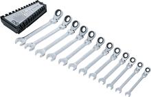 Põrkmehhanismiga võtmete komplekt Bgs Technic 6546 liigendiga 8-19 mm 12 tk