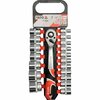 Padrunvõtmete komplekt Yato YT-38681 19 tk