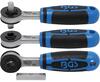 Läbiv põrkmehhanismiga käepide Bgs Technic 9160 6.3 mm (1/4)