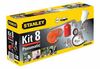 Pneumaatiliste tööriistade komplekt Stanley KIT8, 8-osaline