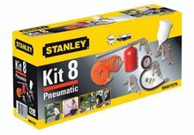 Pneumaatiliste tööriistade komplekt Stanley KIT8, 8-osaline