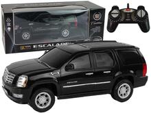 Kaugjuhitav auto Lean Toys Cadillac Escalade, must, 1:16