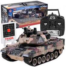 Raadioteel juhitav tank Jokomisiada Leopard 2, RC0106, 1:18, pruun