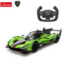 Raadioteel juhitav auto Rastar Lamborghini SC63 LMDH, 10150, 1:14, roheline