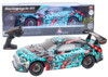 Pulditav sportauto Lean Toys, 1:8, tulede ja helidega