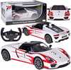 Kaugjuhitav auto Rastar Porsche 918 Spyder, RC0711, 1:14, valge/punane