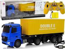 Suur kaugjuhitav veoauto Lean Toys Mercedes Arocs Blue, 1:20, 58 cm