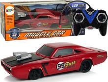 Raadioteel juhitav sportauto Lean Toys Muscle Car, 510629, 1:20, punane