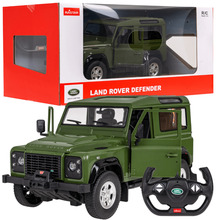 Kaugjuhitav auto Rastar Land Rover Defender, 78400, 1:14, roheline