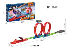 Võidusõidurada Sharp Loop autoga, 128 cm