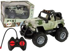 Kaugjuhitav maastikuauto Lean Toys Moro Off Road, 1:43, roheline