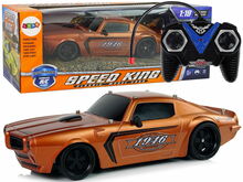 RC auto Lean Toys Speed King Champion, 10246, 1:18, pruun, 23 cm