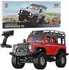 Kaugjuhitav maastur Jokomisiada Land Rover Defender 90, 1:14, punane