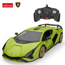 Raadio teel juhitav automudel-konstruktor Rastar Lamborghini Sian, 97400, 1:18, must, 27.9 cm
