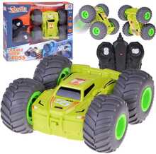 Akrobaatiline kaugjuhitav auto Jokomisiada STUNT CAR piruetas, RC0638, kollane