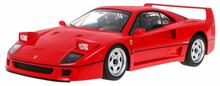 Raadioteel juhitav auto Rastar Ferrari F40, 78700, 1:14, punane