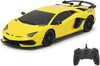 Raadioteel juhitav auto Jamara Lamborghini Aventador SVJ, 405187, 1:24, kollane