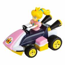 RC auto Carrera Mario Kart Mini Peach, 2.4GHz, kollane/roosa