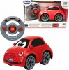 Kaugjuhitav auto Chicco Fiat 500, punane, 14 x 13,5 x 21 cm