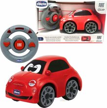 Kaugjuhitav auto Chicco Fiat 500, punane, 14 x 13,5 x 21 cm