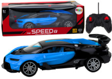 Raadioteel juhitav sportauto Lean Toys, sinine, 1:16