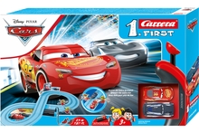 Võidusõiduraja komplekt Carrera First Disney Pixar Cars Power Duell, 20063038, 2,4 m