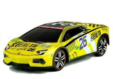 Raadioteel juhitav auto Lean Toys, kollane