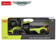 Ralliauto Rastar Aston Martin Valkyrie AMR Pro, 1:14, roheline