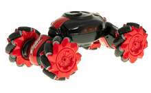 Puldiga auto Pioneer Stunt Car 360, punane