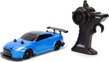 Raadioteel juhitav auto Simba Jada Fast&Furious Drift Nissan GTR 2009, 9336314314, 1:24